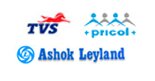 Customers - TVS, Ashok Leyland, Pricol, Wendt, SKF, Festo